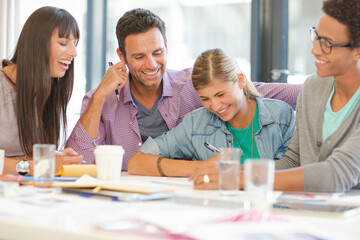 Business people in meeting