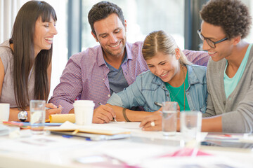 Business people in meeting