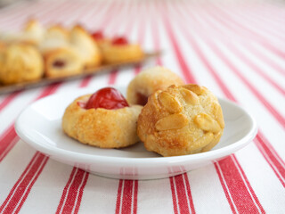 Panellets, A Typical Pastry Of Catalonia, Spain, In All Saints Holiday.
