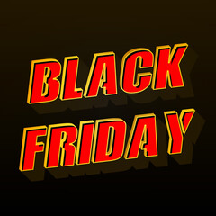 Black Friday Text Effect 