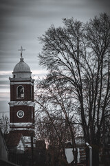 clock tower in the city