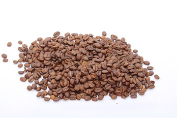 Freshly roasted filter coffee beans