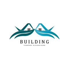 Property and Construction logo free vector icon