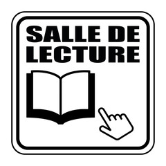 Logo salle de lecture.