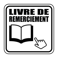 Logo livre de remerciement.