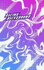 Abstract geometric backgrounds for sports and games. Abstract racing backgrounds for t-shirts, race car livery, car vinyl stickers, etc. Vector background.