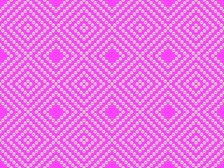 Pink luxury background with beads and rhombuses. Vector illustration. 