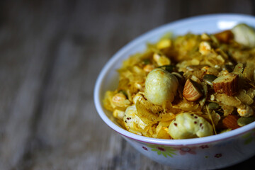 healthy version of namkeen in bowl