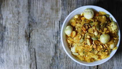 healthy version of namkeen in bowl