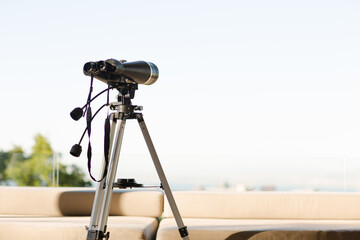 Telescope  outdoors