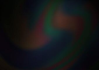 Dark Silver, Gray vector abstract blurred template.
