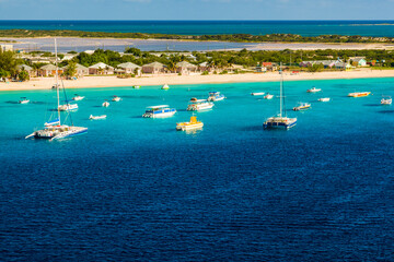 Grand Turk Beach and Port