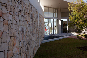 Hallway of modern house