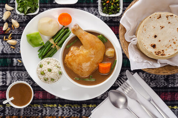 Pepián, a traditional dish of Guatemala gastronomy,