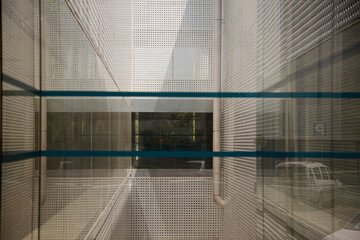 Part of modern building