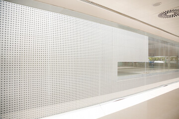 Part of modern building