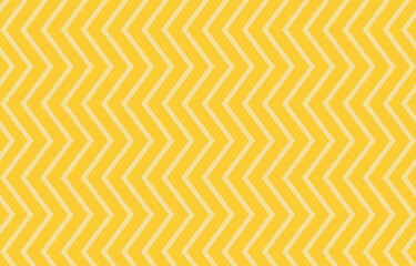 Seamless yellow zig zag wavy chevron pattern