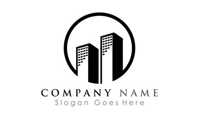 building apartment property logo