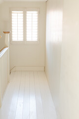 Fototapeta premium Part of white corridor indoors