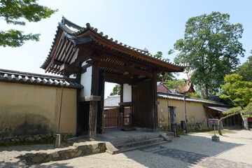 Fototapeta premium 新薬師寺 南門 奈良市高畑町