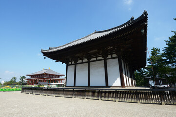 Fototapeta premium 興福寺 東金堂 奈良県奈良市