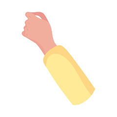 hand holding something