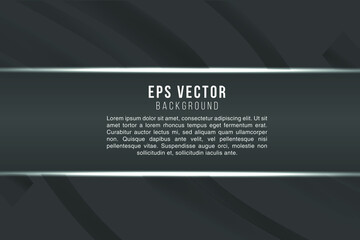 Halftone black and white abstract text background with shine style monochrome glow light effect. can use for poster, banner, flyer, pamphlet, leaflet, brochure, catalog, web, website, presentation