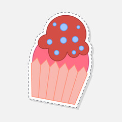 Cupcakes sticker