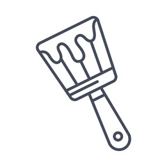 construction paint brush