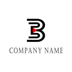 Fototapeta premium logo design with company or club name can be customized