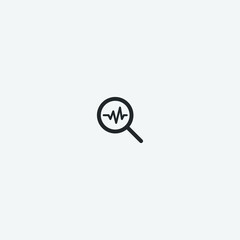 Search vector icon illustration sign