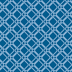 Naklejka premium Japanese Zigzag Square Diamond Vector Seamless Pattern