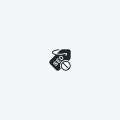 Tag vector icon illustration sign