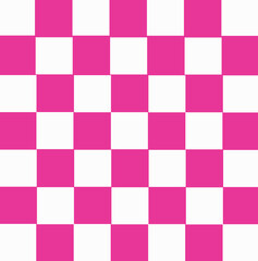 pink and white squares