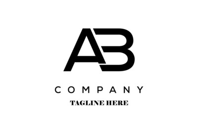 AB creative latter logo