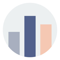 Business Graph flat icon