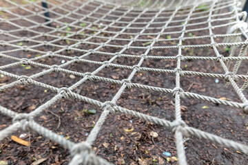 Rope net as an attraction