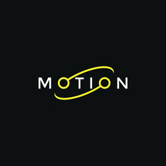 word mark motion logo concept