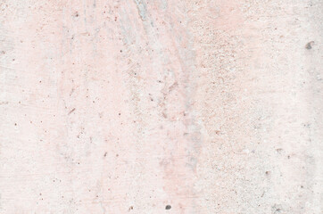 Old pink cement wall texture background.  Grunge concrete wall backdrop with plaster.