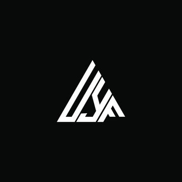 UYF letter logo creative design. UYF unique design
