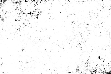 Vector noise effect grunge texture black and white background.	