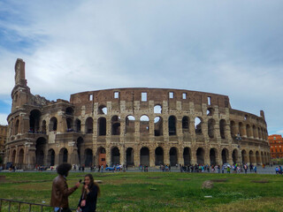 イタリア、ローマの観光名所を旅行する風景 Scenes from a trip to the sights of...
