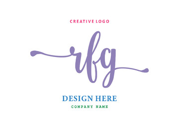 RFG lettering logo is simple, easy to understand and authoritative