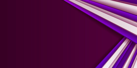 Modern simple purple and white abstract background