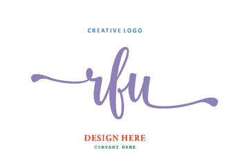 RFU lettering logo is simple, easy to understand and authoritative