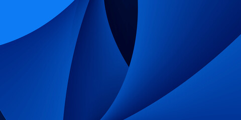 Blue abstract background. Blue tech background. Blue 3D wave background 