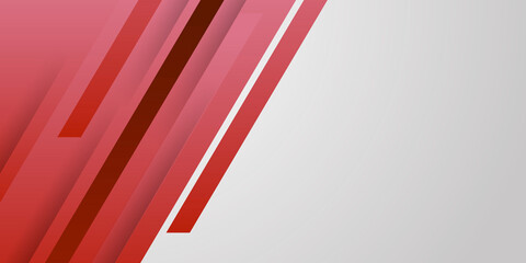 Modern red white abstract background. Vector illustration design for presentation, banner, cover, web, flyer, card, poster, wallpaper, texture, slide, magazine 