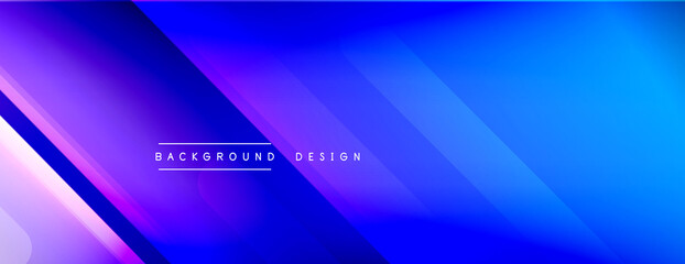 Dynamic lines abstract background. 3D shadow effects and fluid gradients. Modern overlapping forms