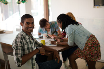 People working together