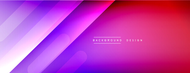Dynamic lines abstract background. 3D shadow effects and fluid gradients. Modern overlapping forms